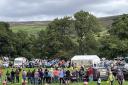 The show ring at Farndale Show