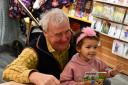 Yorkshire Vet Peter Wright launches his new children's book at White Rose Books in Thirsk