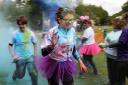 Last year's St Cuthbert's Hospice Colourama colour run. Picture: ANDY LAMB