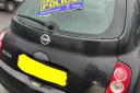 Police seize Nissan Micra car after roadside stop in North Yorkshire