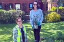 Pam Rayment and Claire Bognar have been helping to spruce up Guisborough as part of outdoor activities for Mental Health Awareness Week