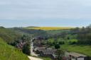 The beautiful village of Thixendale nestles in one of the dales typical of the Yorkshire Wolds