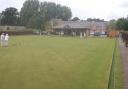 Players on the green at Great Ayton Bowls Club
