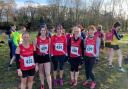 Senior Ladies Team at Ormesby Cross Country