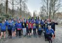 Happy Thirsk and Sowerby Harriers at the Dalby Forest Park Run Picture: ANDY BUTCHER