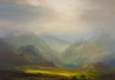 Fells, a painting by James Naughton