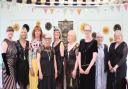 Most of the current committee at Romanby WI dressed in 1920s style to celebrate the 95th Anniversary. Left to right, Samantha Jennings, Lynda Parry, Debbie Rainbird, Sue Ward, Julie Wilson, Debbie Eames, Fiona McLauchlan, Sue Adsett, and Alison Mackerell