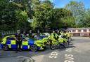 North Yorkshire police taking part in a road safety operation in May