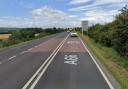 North Yorkshire Police (NYP) confirmed a man was taken to hospital following a collision between a car and van on the A66 near Mainsgill Farm Shop at 8.30pm on Tuesday (October 10) Credit: GOOGLE