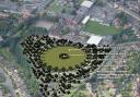 The image for the Grammar School Park Plan in Northallerton