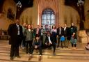 North East asylum seekers in Westminster Hall.