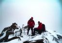 David and Graeme preparing for Everest