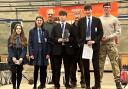 Winners in the intermediate category of the annual technology contest