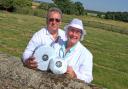 WELL ROUNDED: Brian and Esme Dedman from Hilton achieved great success at the Great Yorkshire Show