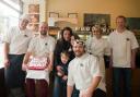 BREAD OF HEAVEN: The team at the Moody Baker celebrating their third trading birthday