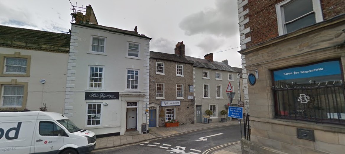 The solicitors offices in Millgate is where the torn love letter was found in 1780, which sparked a fatal duel. Picture: Google StreetView