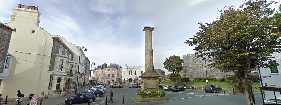 The Smelt Monument in Castletown on the Isle of Man. Picture: Google StreetView
