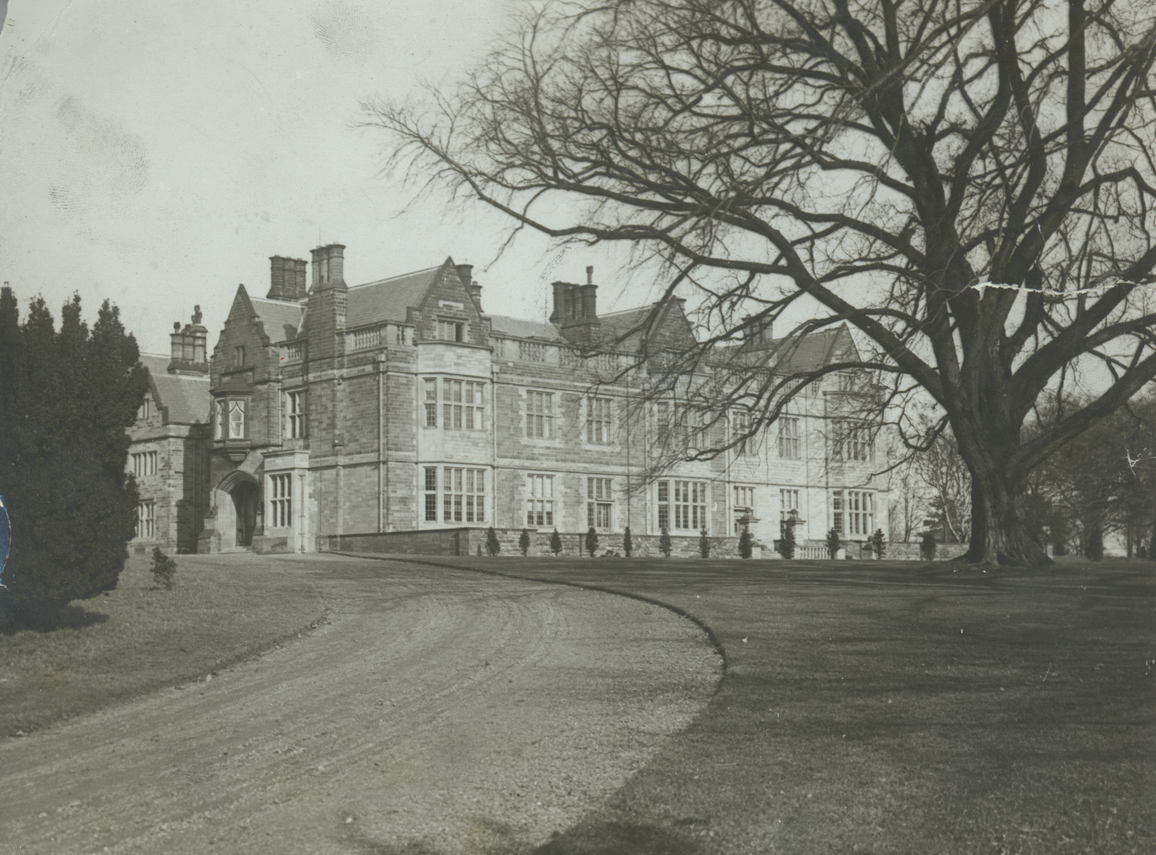 Gisborough Hall in 1966: it has at least three ghosts