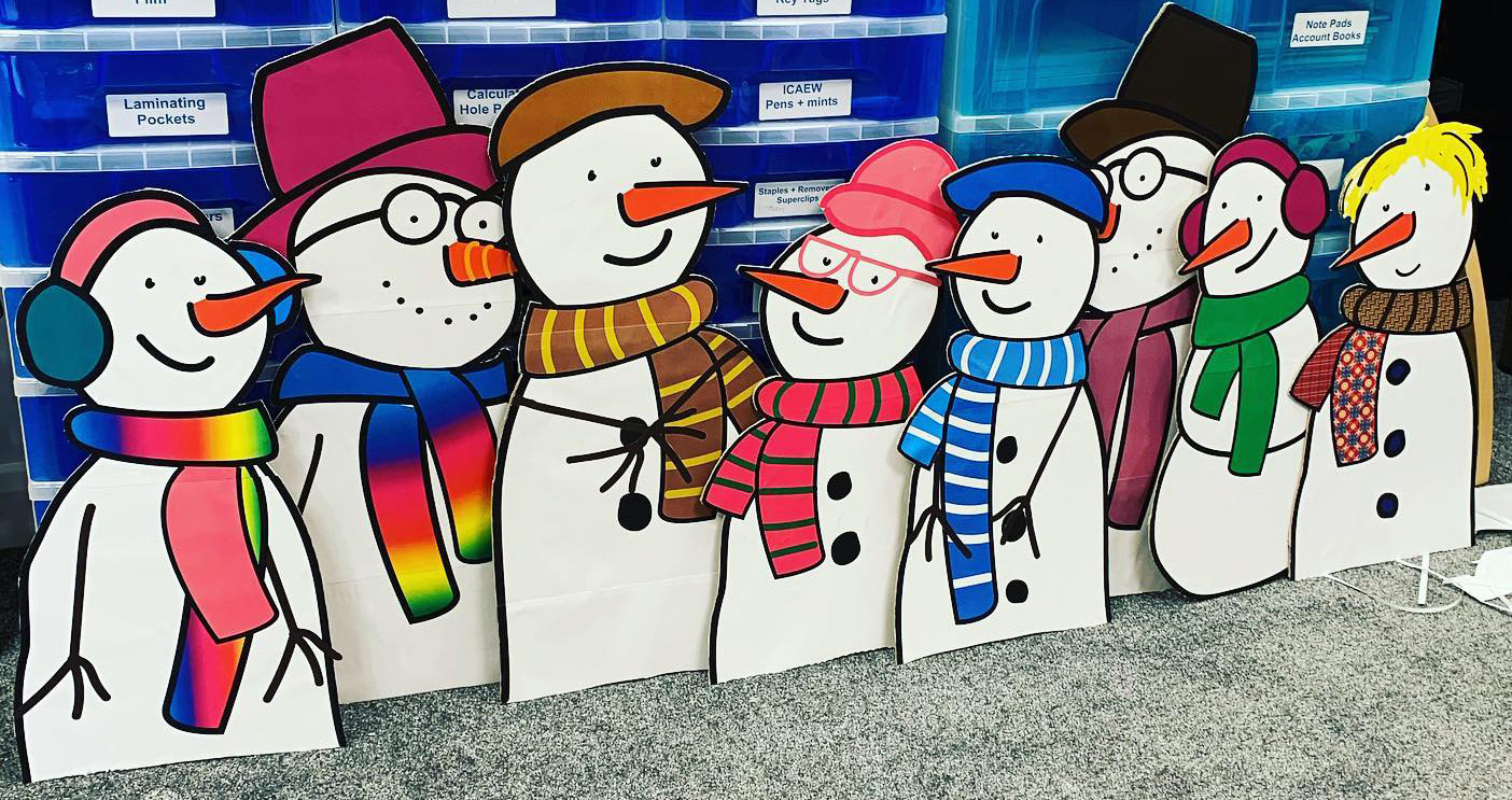 A festive snowman trail will be part of the fun