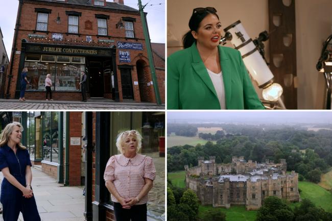 Scarlett Moffatt and Crissy Rock travel across the North East in search of antique finds Pictures: BBC