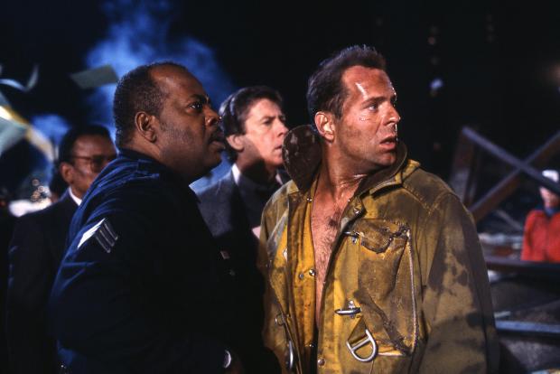 Darlington and Stockton Times: Reginald VelJohnson and Bruce Willis in Die Hard. Credit: Disney 
