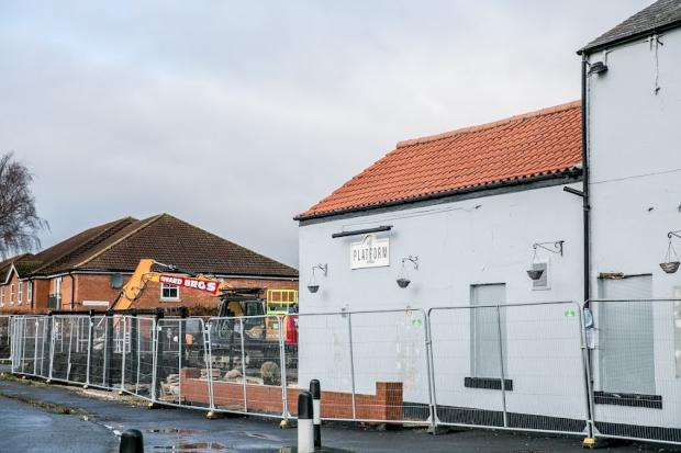 Darlington and Stockton Times: Plans were approved back in June for the pub to be knocked down and for a Sainsbury's Local to take it's place. Picture: SARAH CALDECOTT