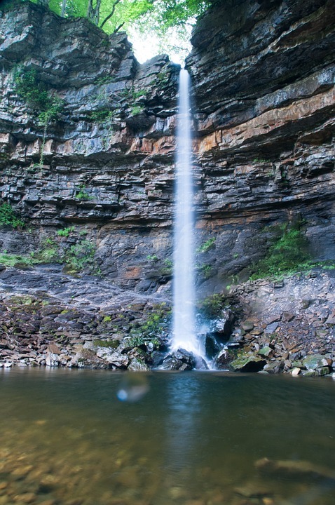 Hardraw Force, which is Englands highest single drop waterfall