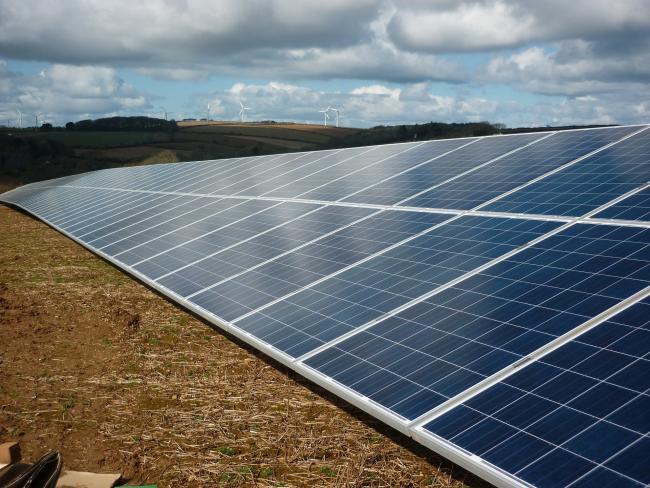 £20m solar farm plan approved - minutes after similar scheme rejected (file image)