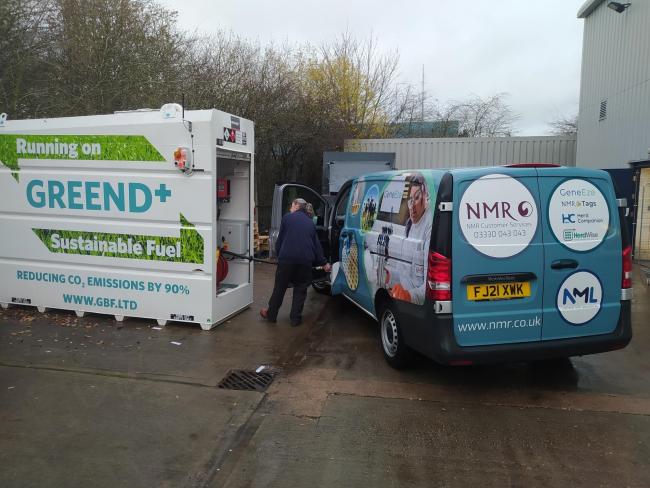 NMR van fleet moves to green diesel, reducing carbon emissions by more than 90 per cent