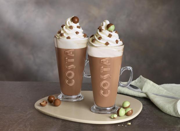 Darlington and Stockton Times: Aero Hot Chocolate (Costa Coffee) 