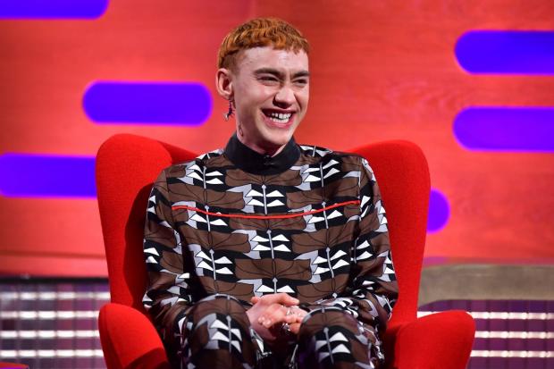 Darlington and Stockton Times: Olly Alexander during the filming for the Graham Norton Show in January 2021 (Matt Crossick/PA)