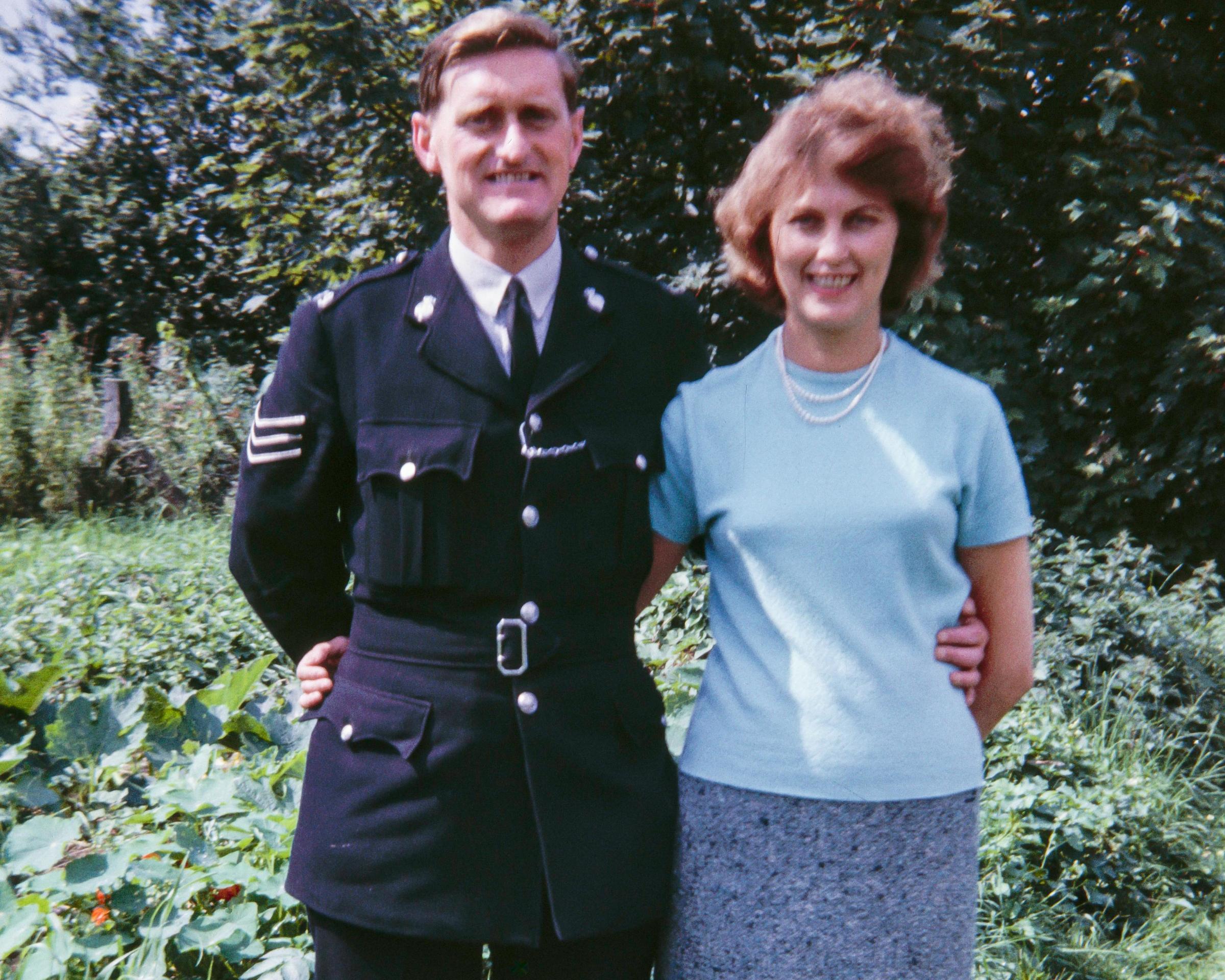 Ronald Cussons pictured with his wife Betty in 1965