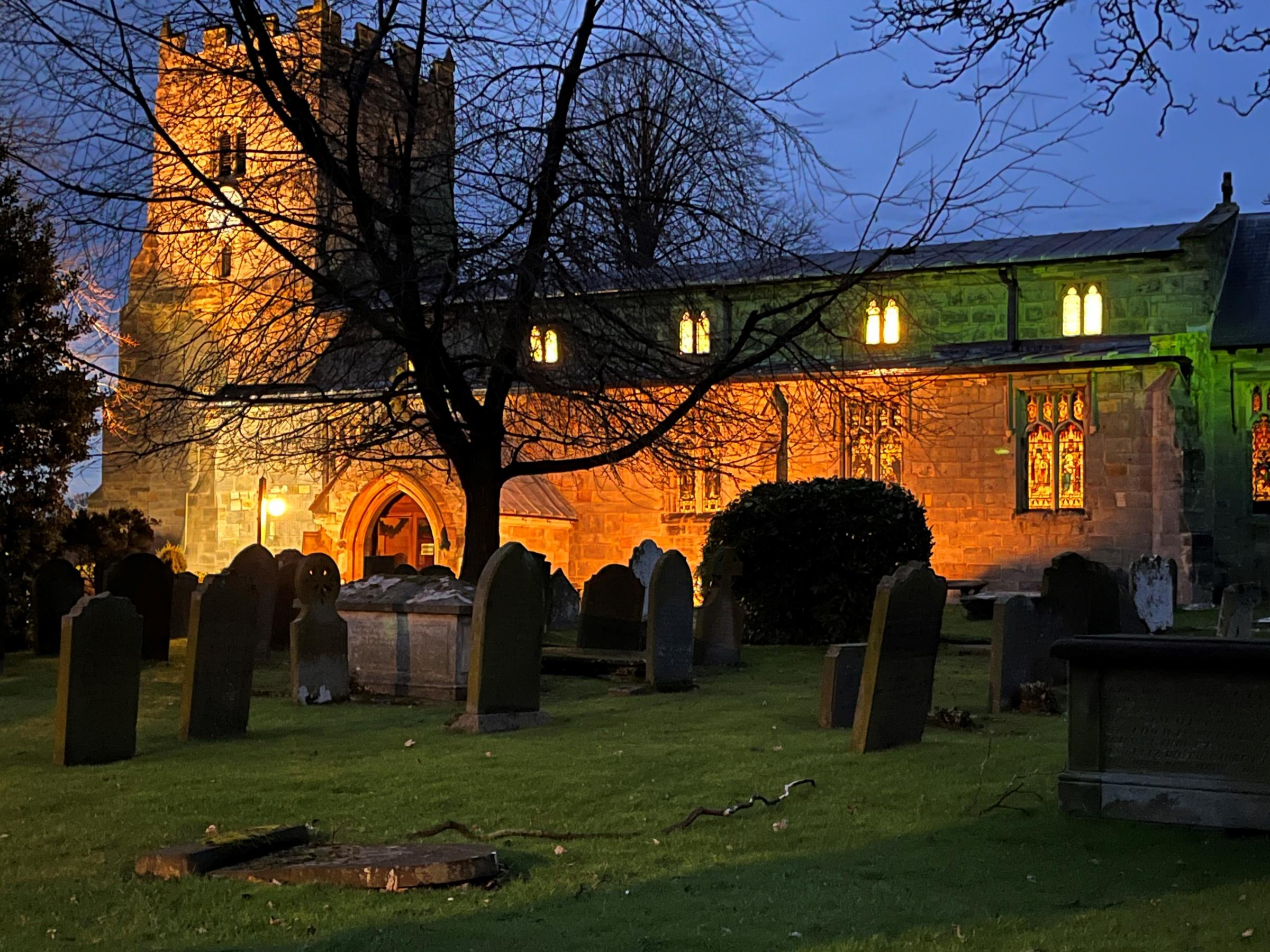 St. John the Baptist and All Saints’ Church, Easingwold, which still has a parish coffin