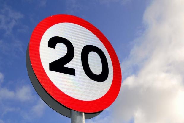20mph speed limit zones can help create safer c
ommunities