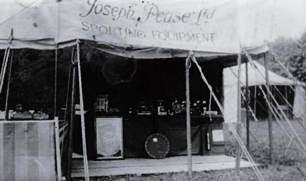 Darlington and Stockton Times: In the early 1930s, Joseph Pease set up a sporting outfitters in Horsemarket. In 1932, he had a stand at Redcar racecourse