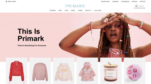 Darlington and Stockton Times: Primark’s website has been launched in the UK (Primark/PA)