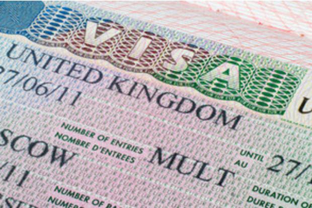Darlington and Stockton Times: A UK visa document. Picture: PA MEDIA.