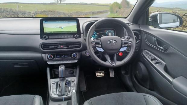 Darlington and Stockton Times: The Kona N's sporty interior is also appealing 