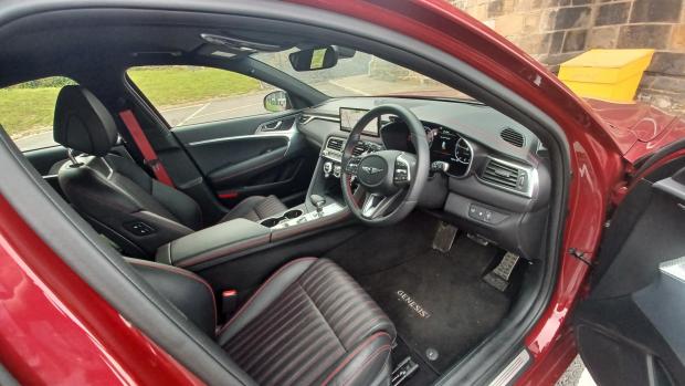 Darlington and Stockton Times: The interior is stylish but a little cramped in the back