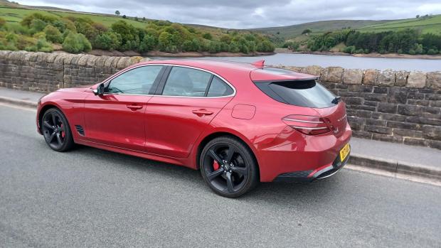 Darlington and Stockton Times: The Genesis G70 Shooting Brake on test in West Yorkshire 