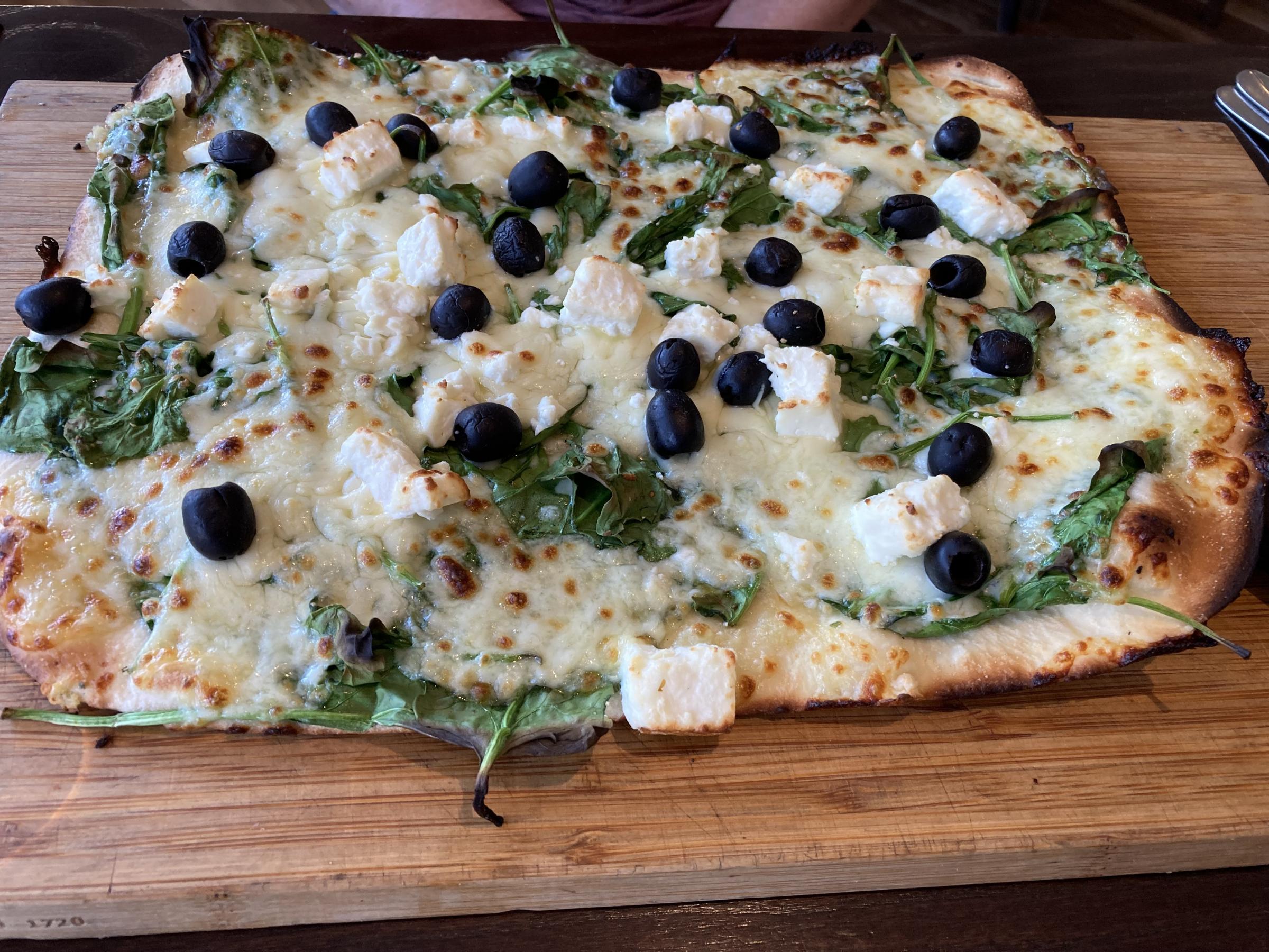 The Pizza Feta at Capri Italian in Barnard Castle
