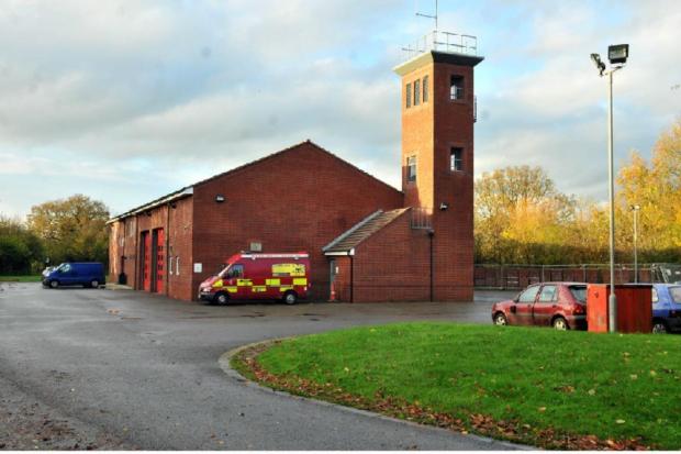 Huntington fire station, where full-time firefighters are set to be axed under plans by the Police, Fire & Crime Commissioner Zoe Metcalfe