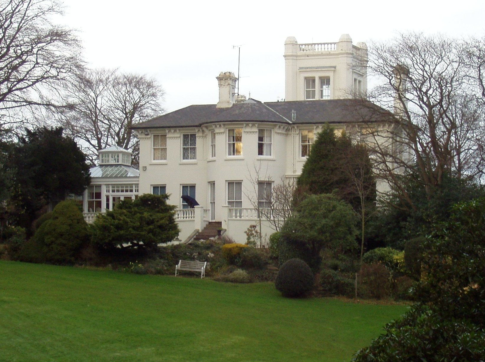 Southlands, the home of Sir Samuel Sadler, is built of slag concrete