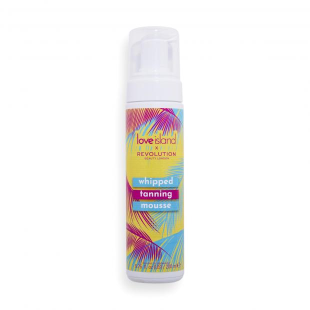 Darlington and Stockton Times: Love Island x Makeup Revolution Whipped Tanning Mousse Ultra Dark. Credit: Revolution