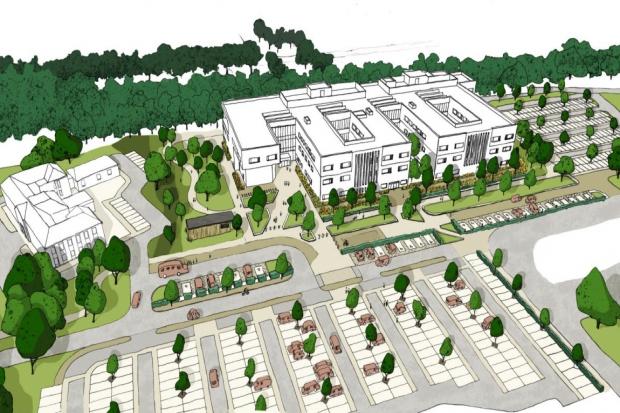 An artist’s impression of the Catterick Integrated Care Centre