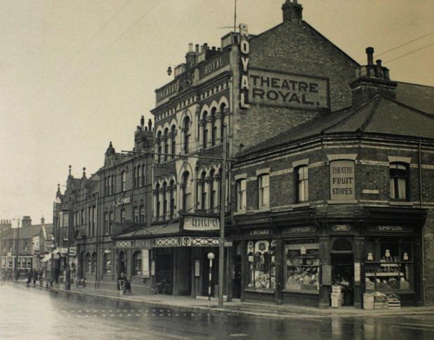 Darlington and Stockton Times: The Theatre Royal in Northgate in 1937 after it had closed as a theatre and was about to be transformed into an art deco cinema, causing the loss of the all the external Victoriana. Pictures courtesy of the Darlington Centre for Local Studies