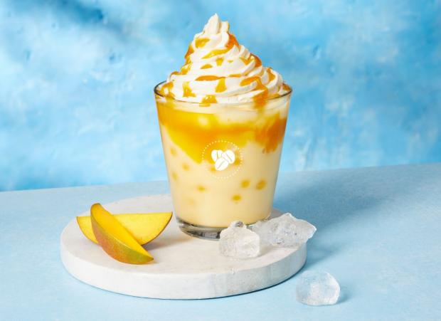 Darlington and Stockton Times: Tropical Mango Bubble Frappé & Light Dairy Swirl (Costa Coffee)