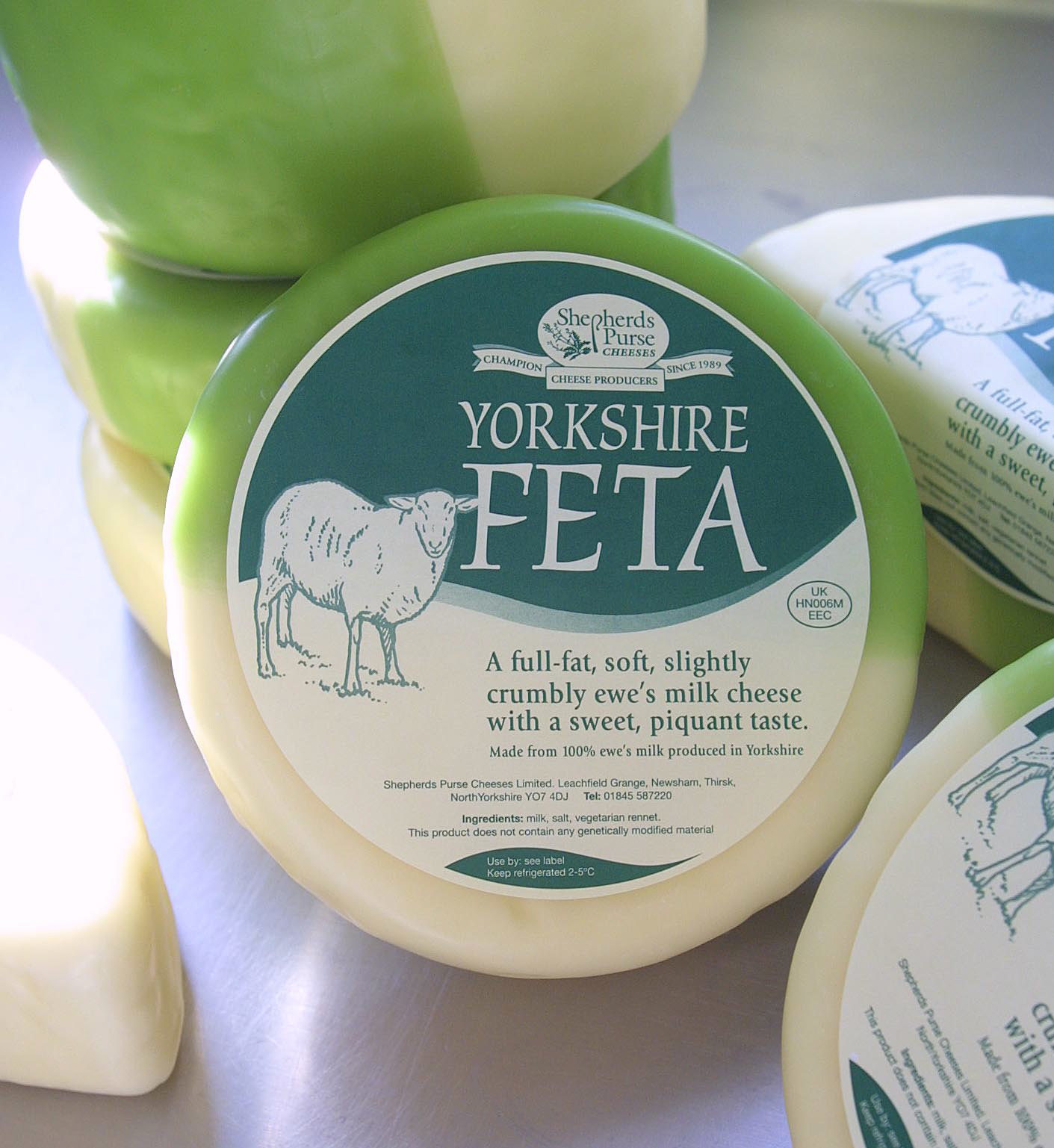 Yorkshire Feta cheese will get its third name next week 