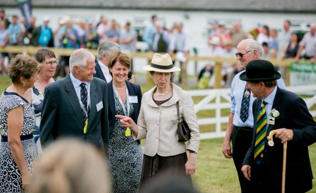 Darlington and Stockton Times: Princess Anne attended the opening day of the famous agricultural show. Picture: SARAH CALDECOTT.