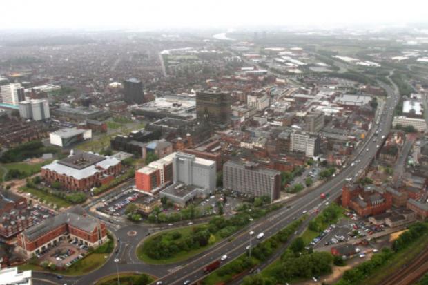 Darlington and Stockton Times: Middlesbrough town centre